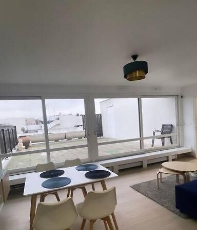 T2 Renove Avec Terrasse Proche Paris Et Disneyland Champs-Sur-Marne Exterior foto